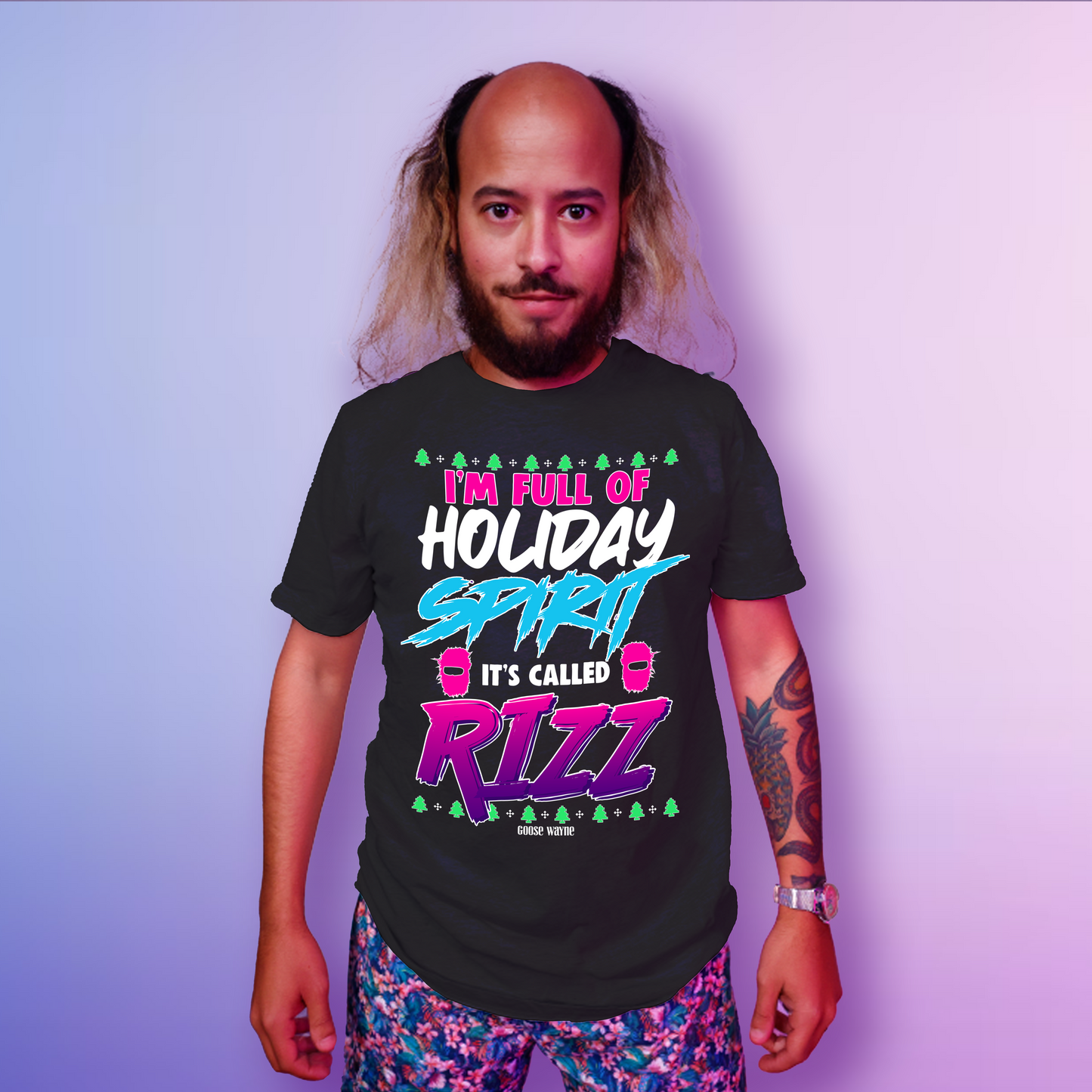 "Full Of Holiday Spirit" Rizz Tee