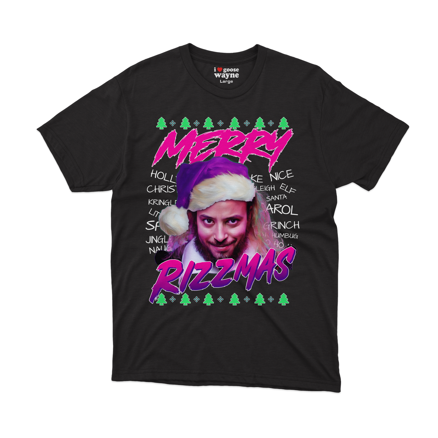 "Merry Rizzmas" Goose Tee