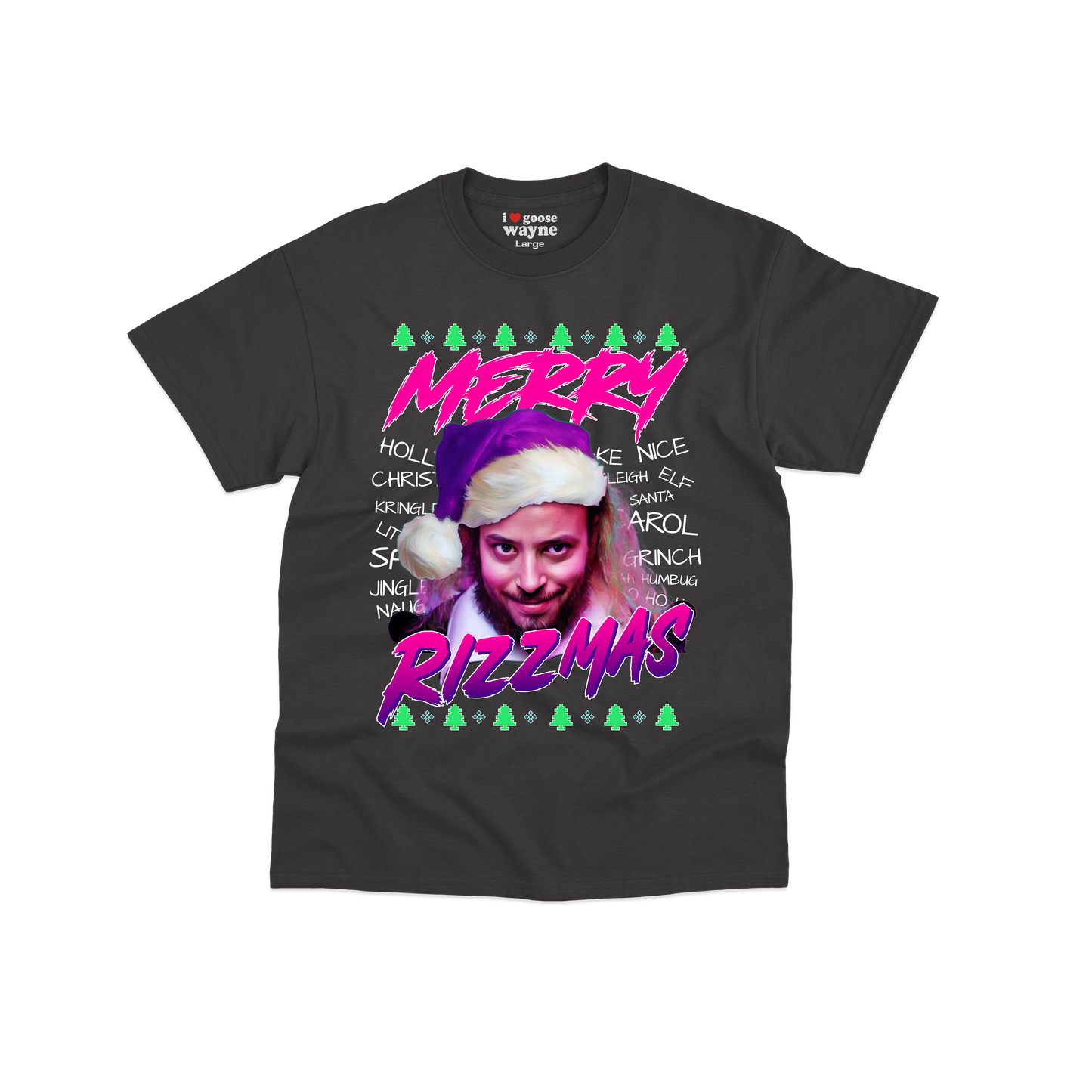 "Merry Rizzmas" Goose Youth Tee