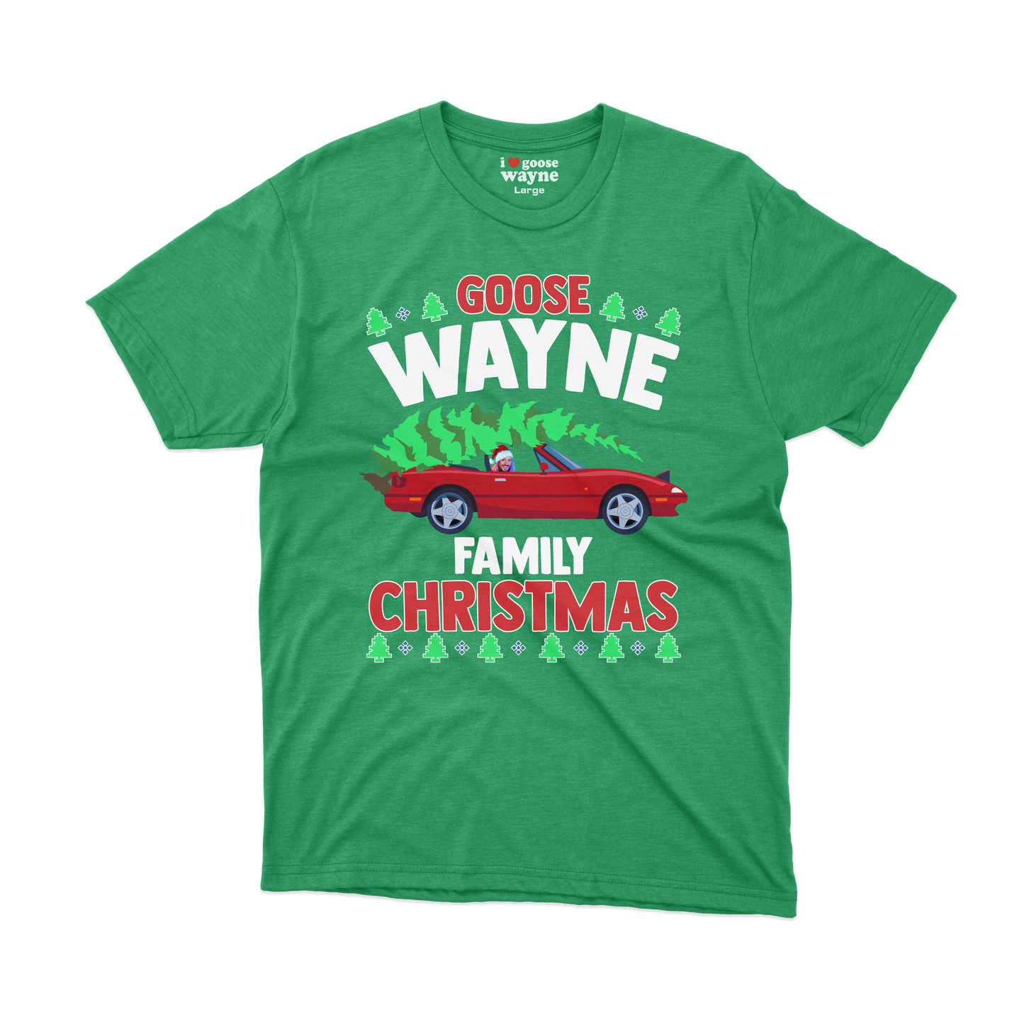 Goose Wayne "Family Christmas" Tee