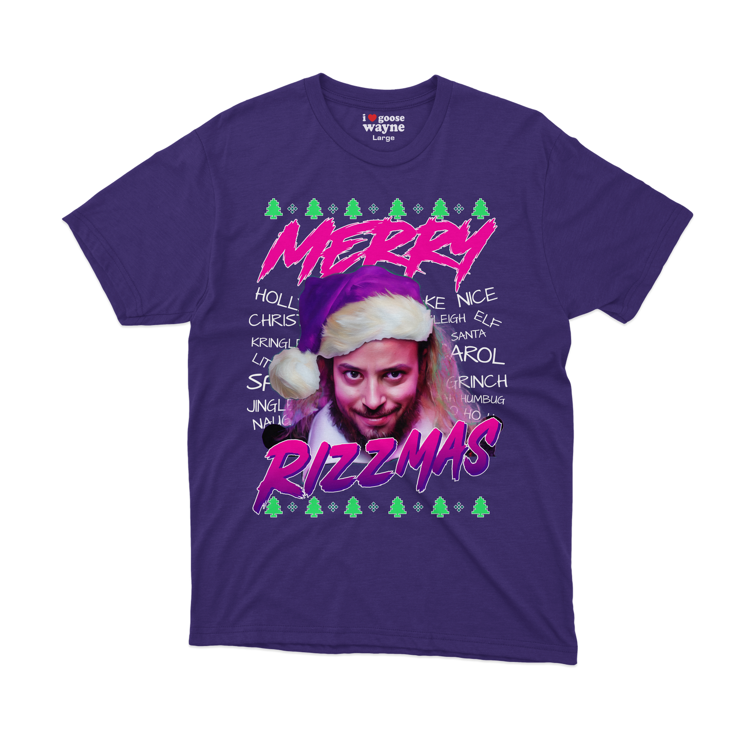 "Merry Rizzmas" Goose Tee