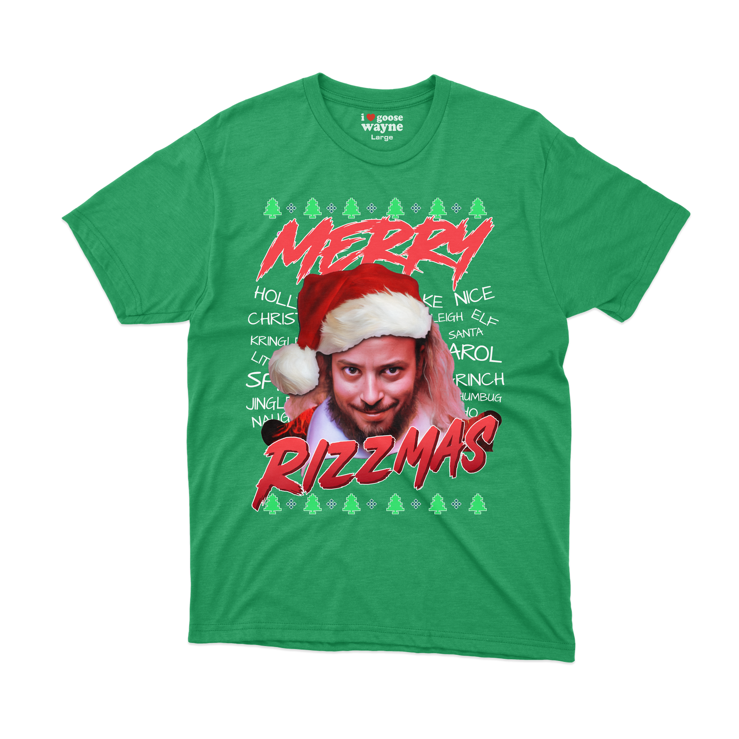 "Merry Rizzmas" Goose Tee