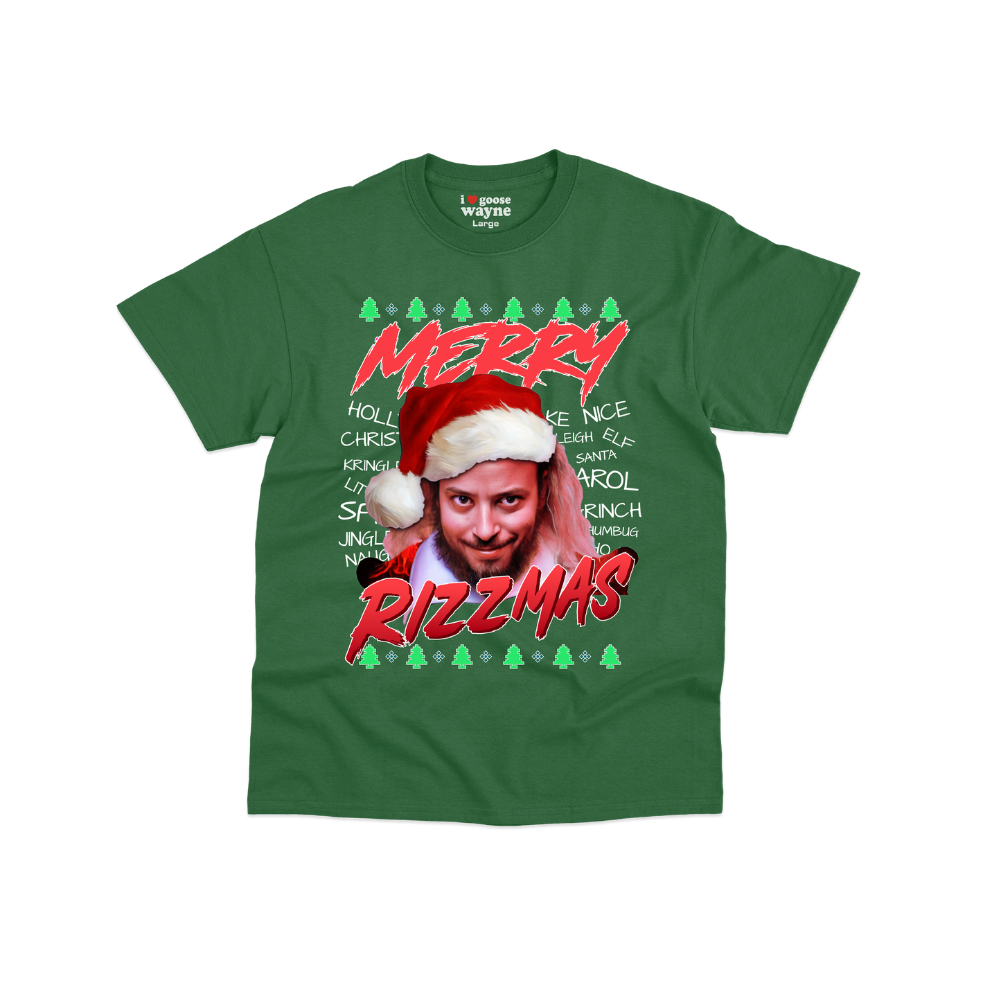 "Merry Rizzmas" Goose Youth Tee