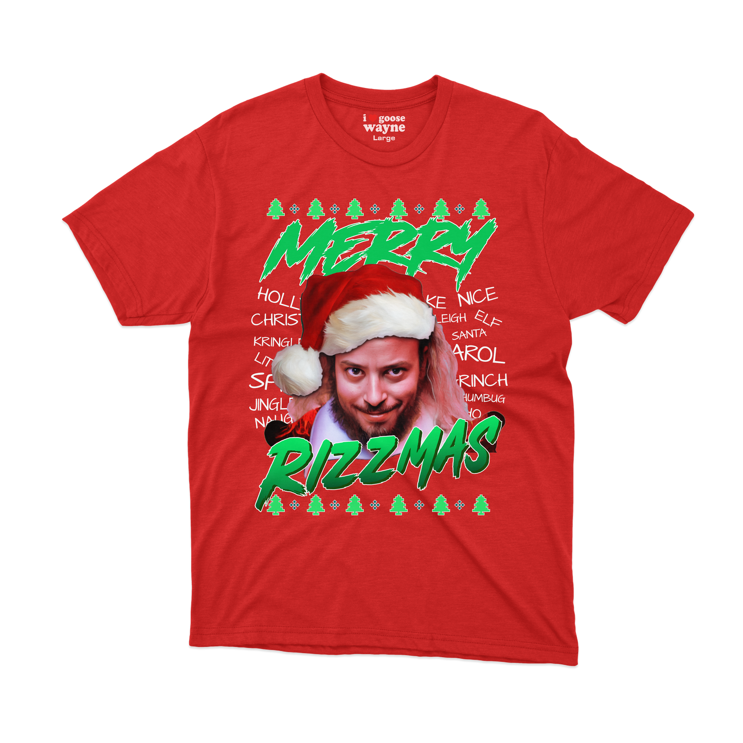 "Merry Rizzmas" Goose Tee