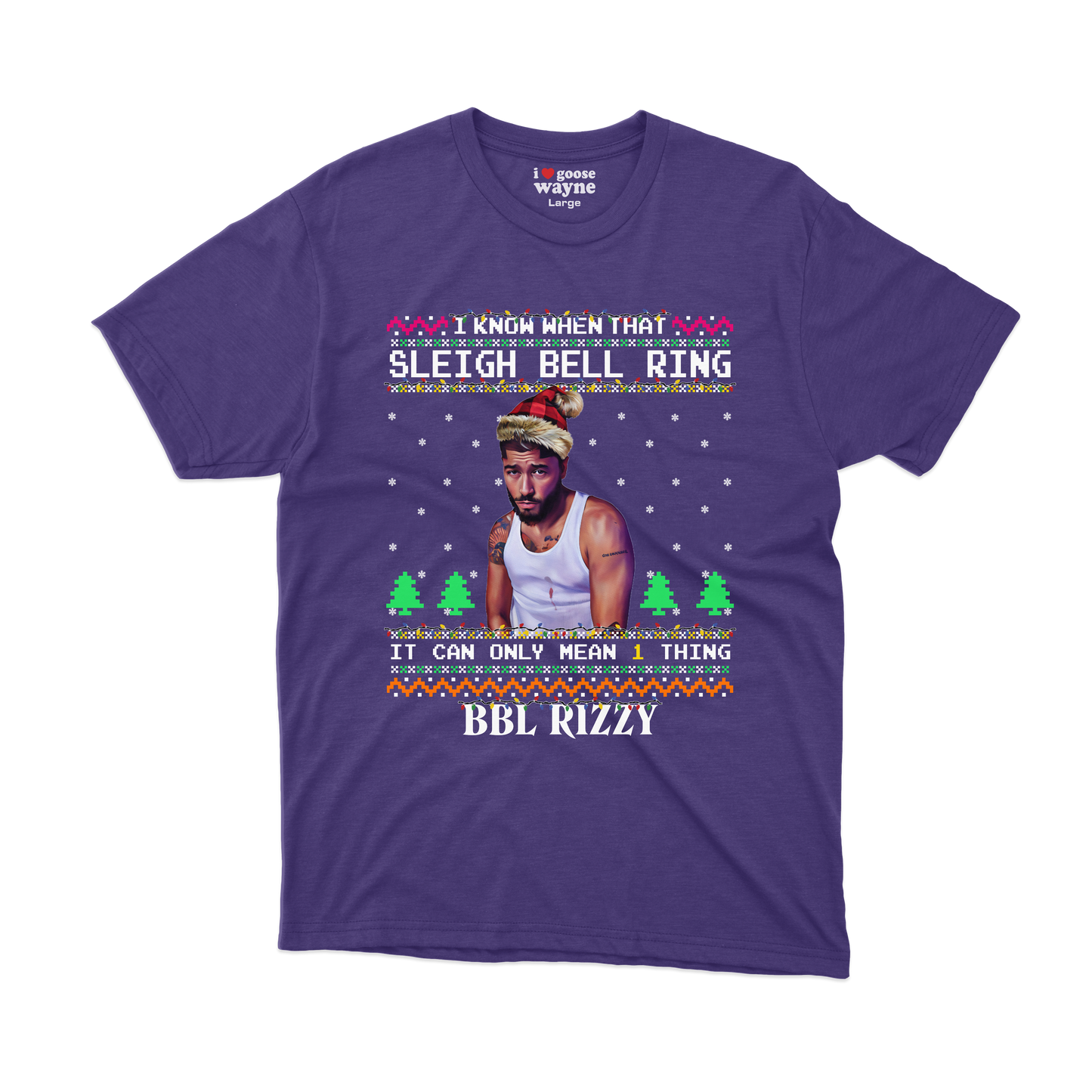 Sleigh Bell Ring "BBL Rizzy" Goose Tee