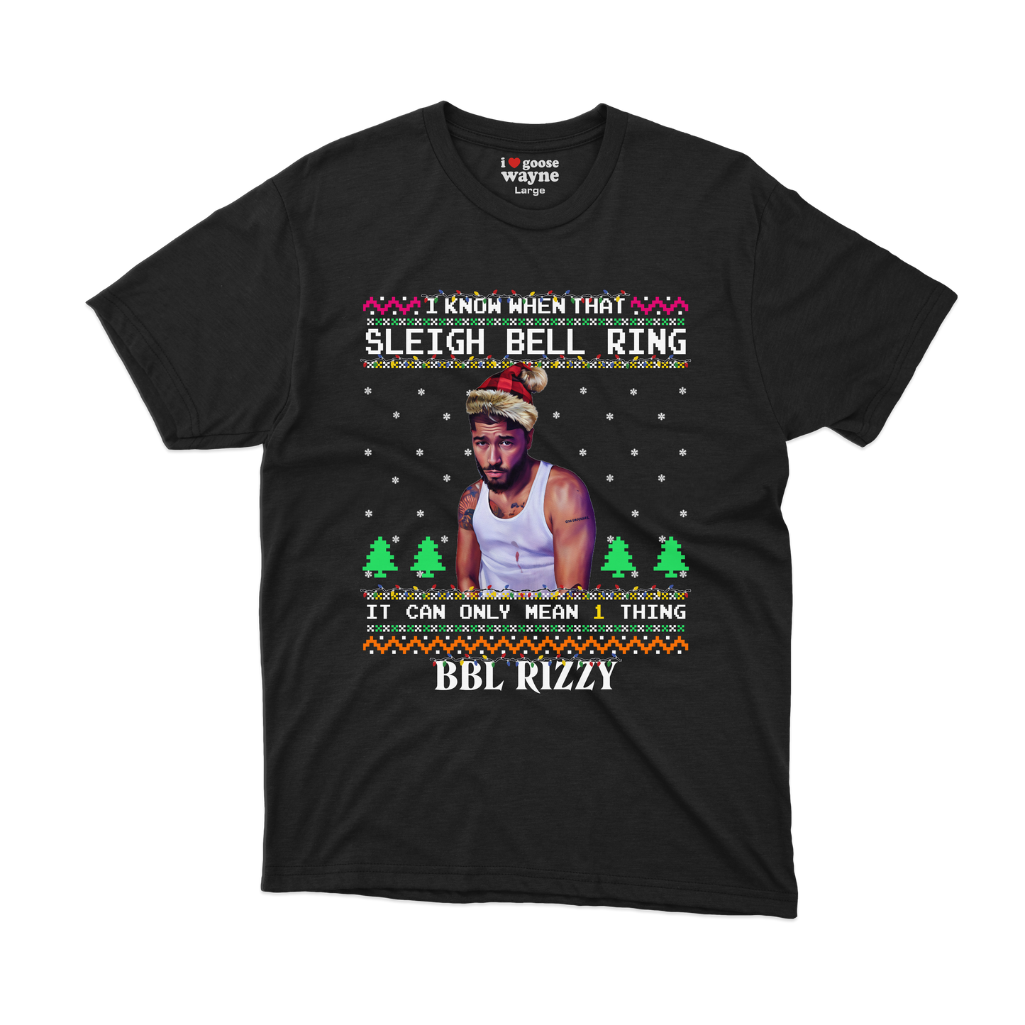 Sleigh Bell Ring "BBL Rizzy" Goose Tee