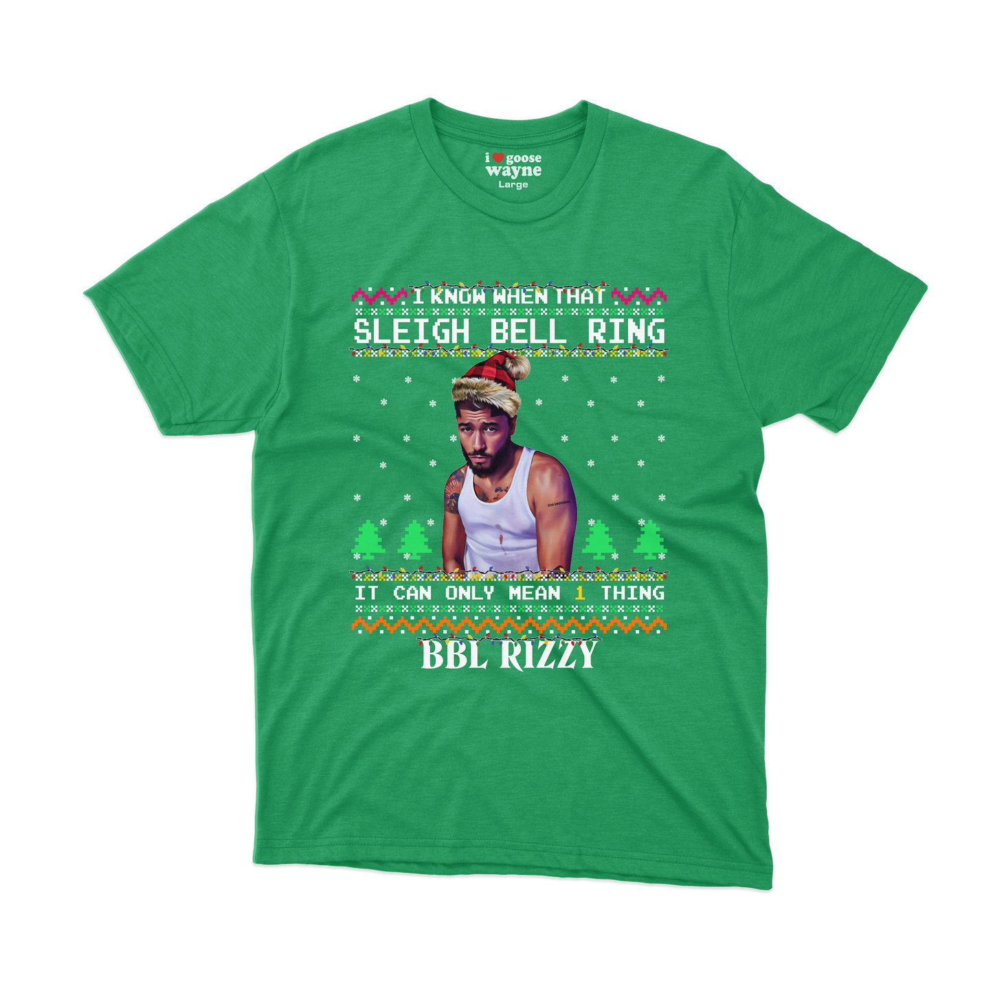 Sleigh Bell Ring "BBL Rizzy" Goose Tee