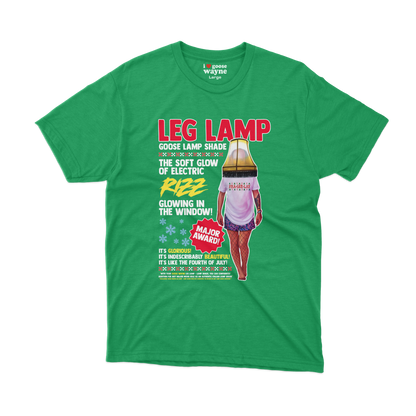 Goose Wayne "Leg Lamp" Christmas Story Tee