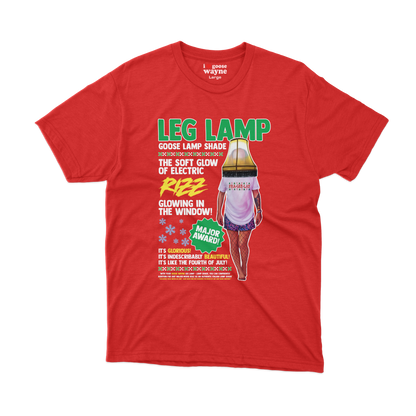 Goose Wayne "Leg Lamp" Christmas Story Tee