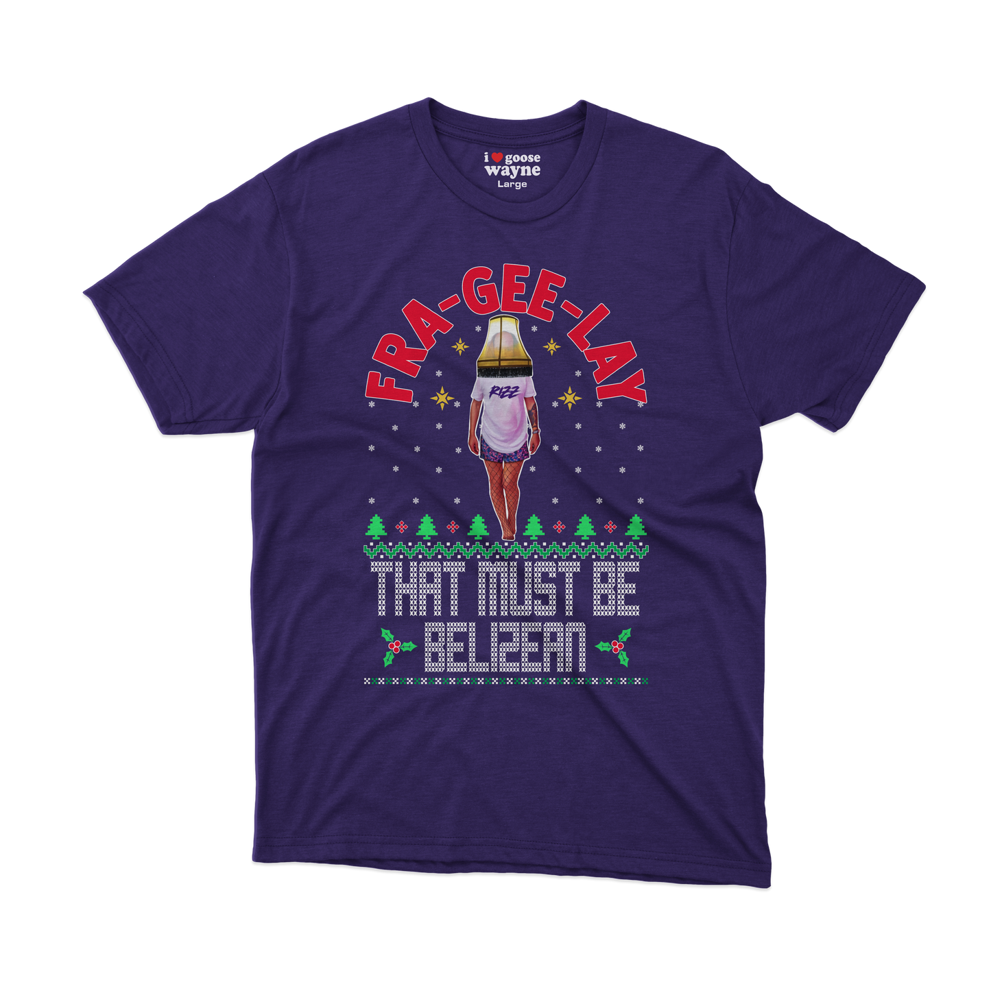 Goose "Must Be Belizean" Lamp Tee