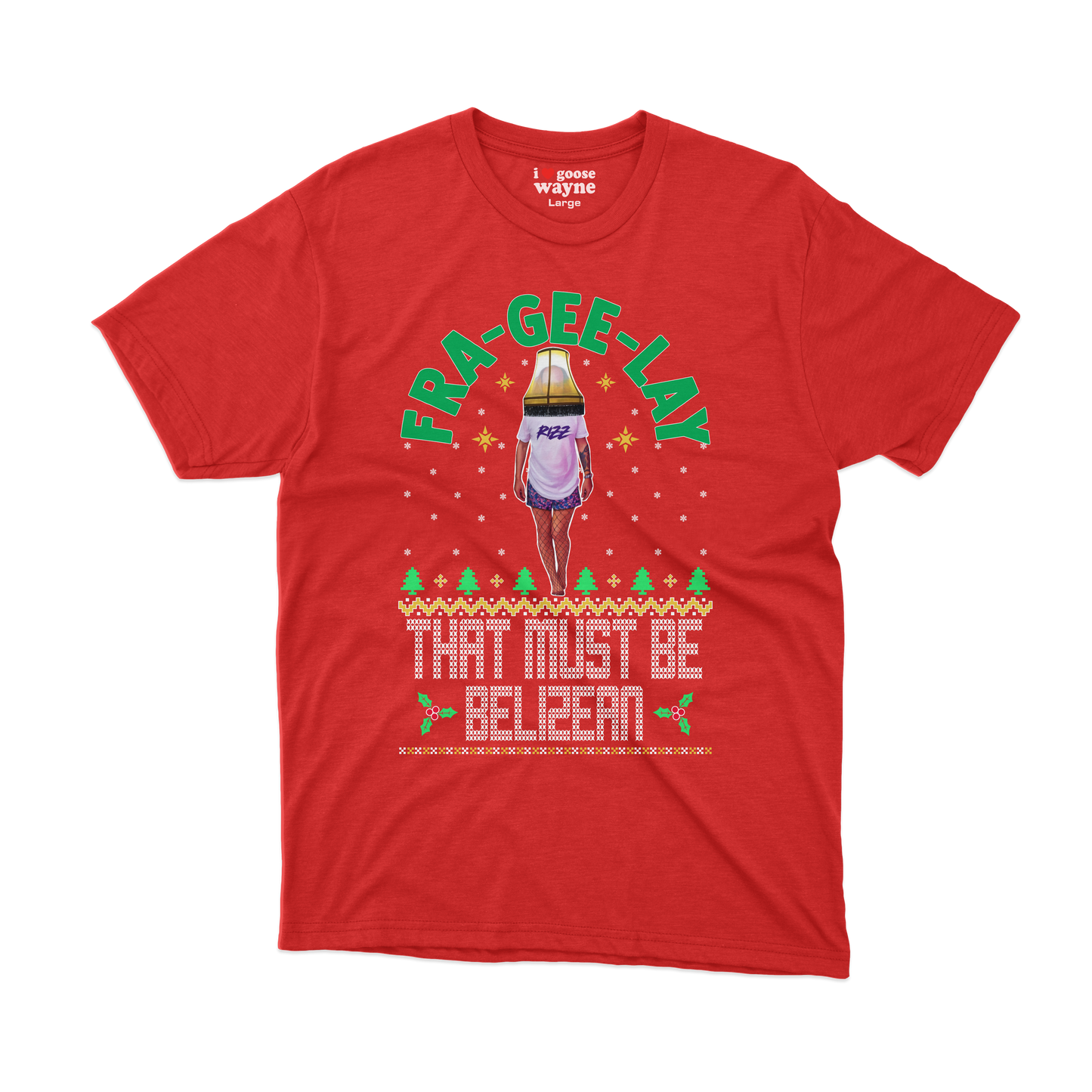 Goose "Must Be Belizean" Lamp Tee