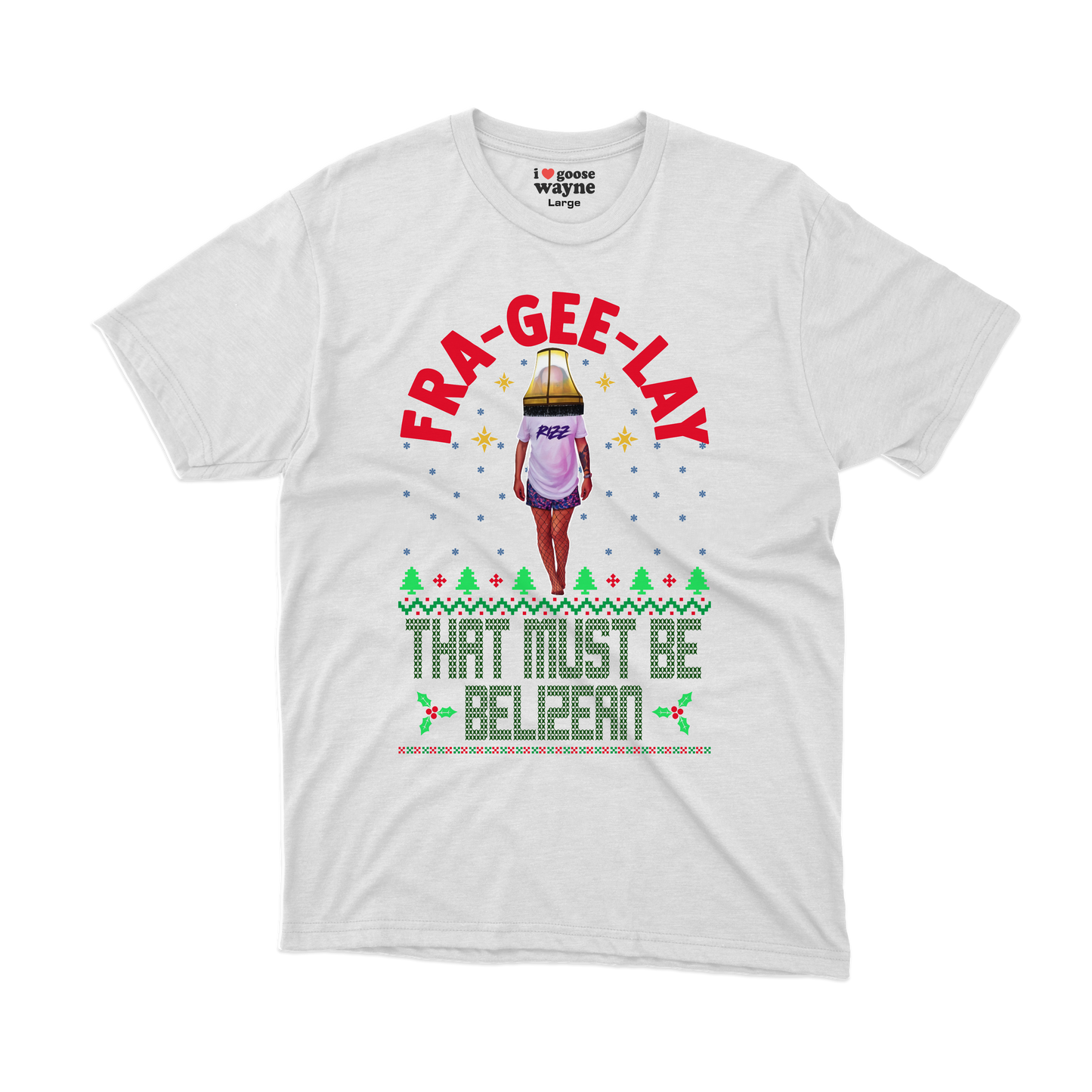 Goose "Must Be Belizean" Lamp Tee