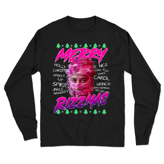 "Merry Rizzmas" Shiesty Long Sleeve Tee