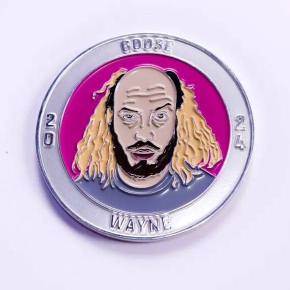 Goose Wayne 1 Million Subscribers Coin