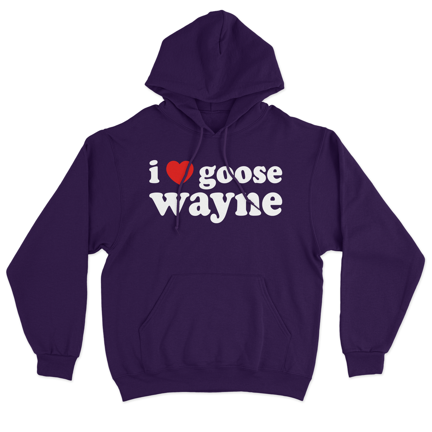 I ❤️ Goose Wayne Hoodie