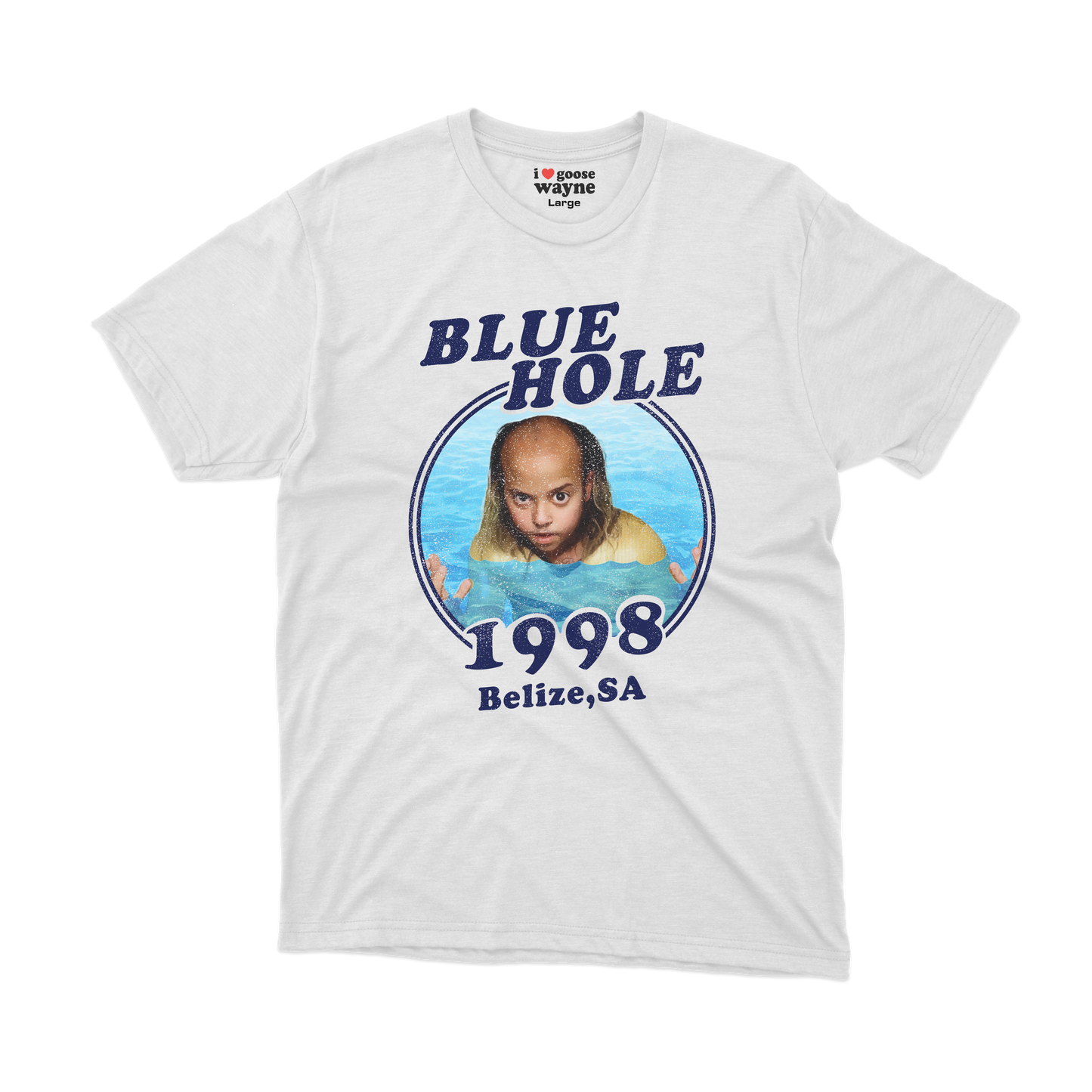 "Blue Hole" Little Goose Tee