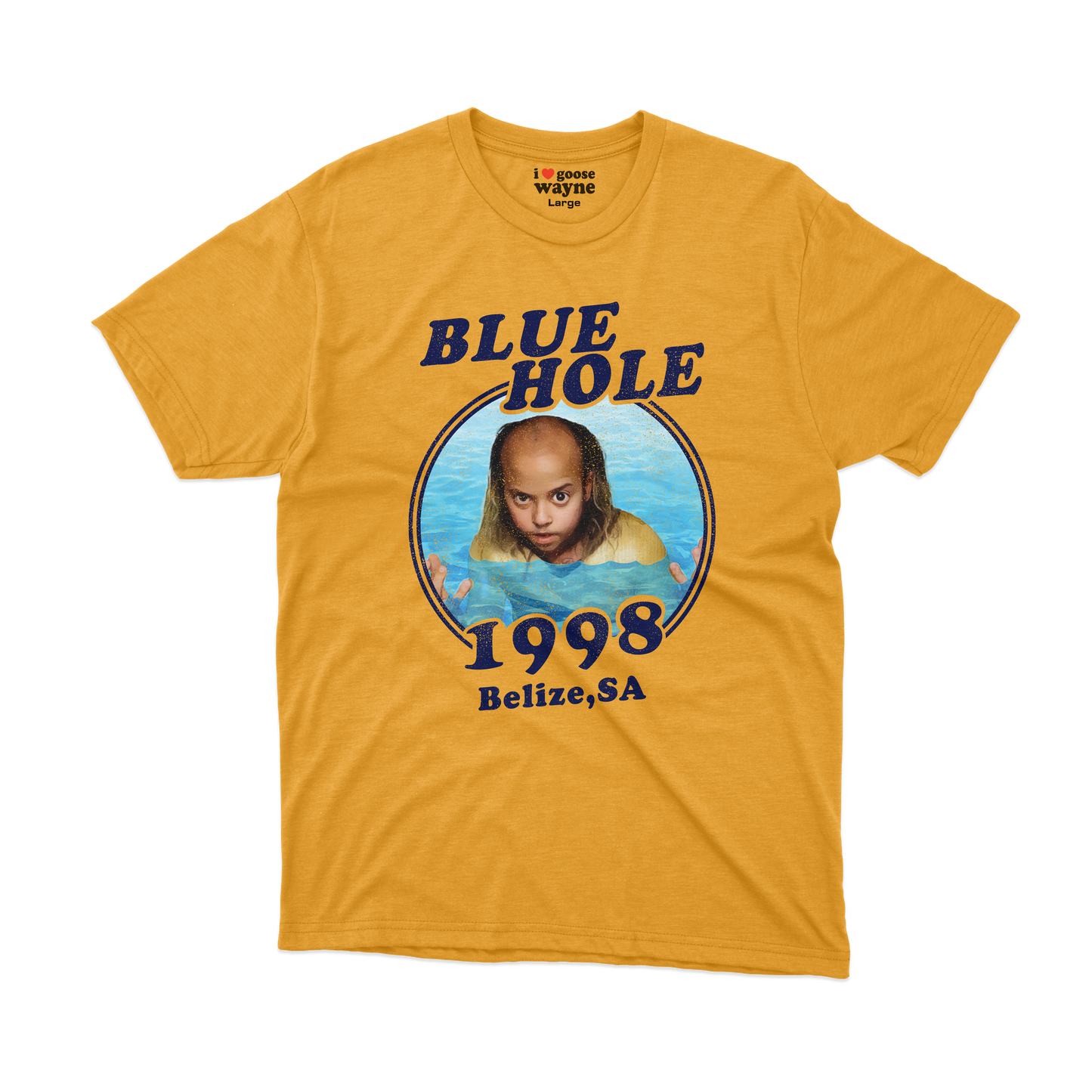 "Blue Hole" Little Goose Tee