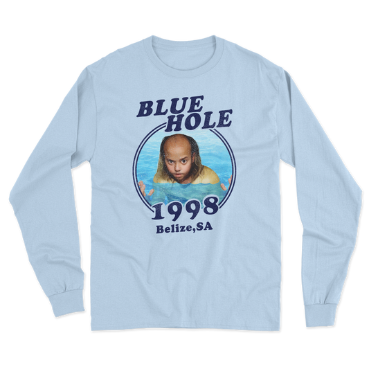 "Blue Hole" Little Goose Long Sleeve Tee