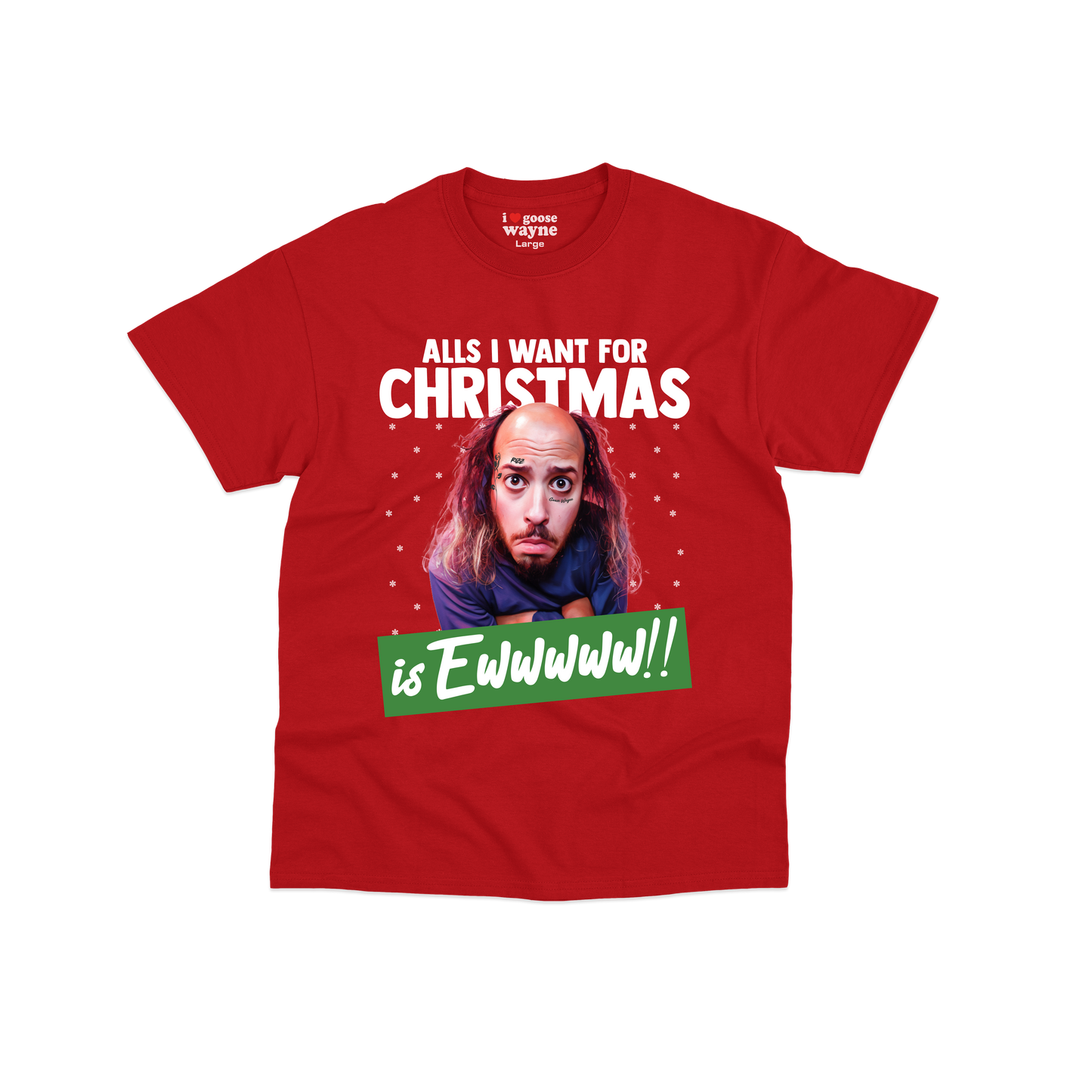 "All's I Want For Christmas Is Ewwwww!!" Youth Tee