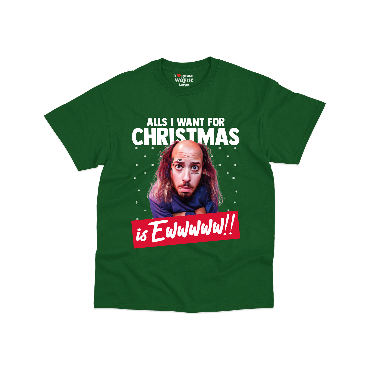 "All's I Want For Christmas Is Ewwwww!!" Youth Tee