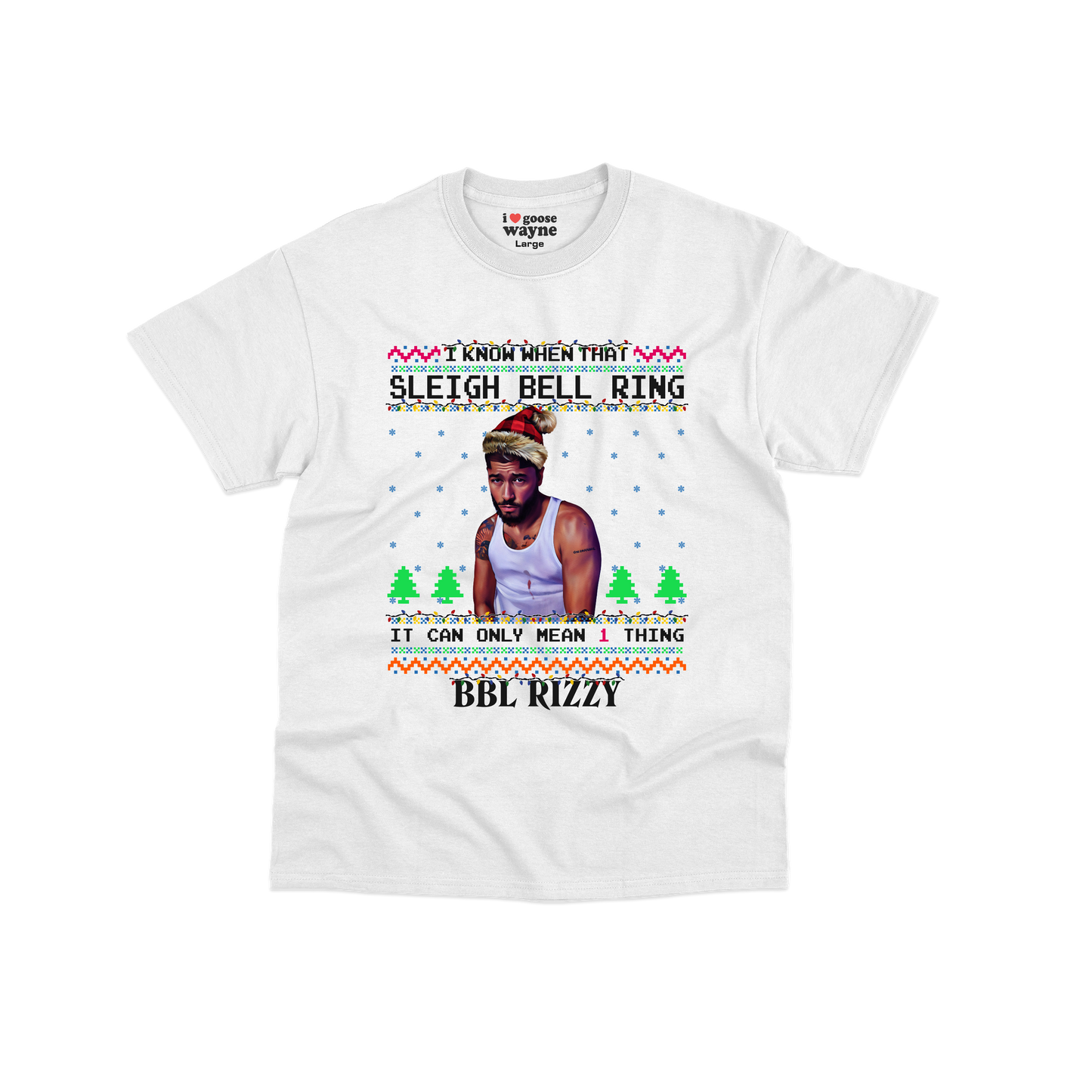 Sleigh Bell Ring "BBL Rizzy" Goose Youth Tee