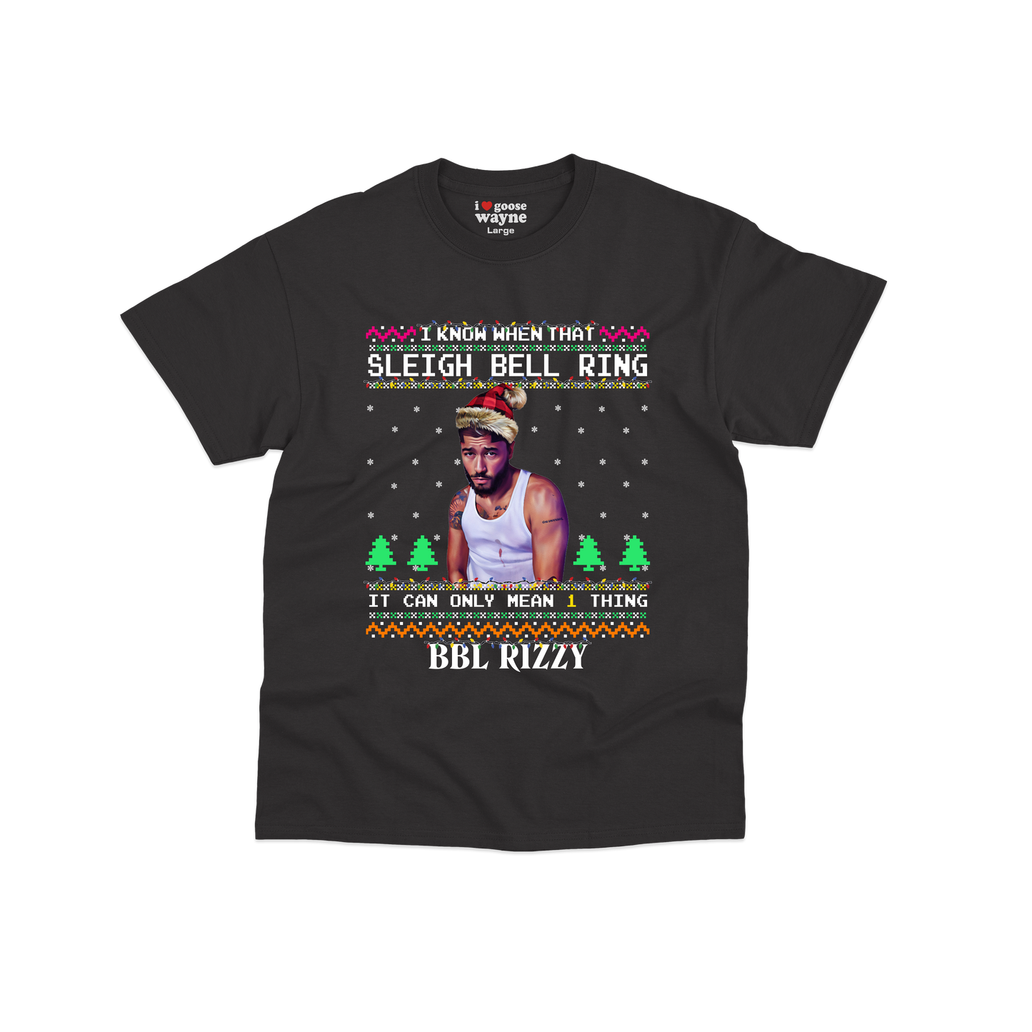 Sleigh Bell Ring "BBL Rizzy" Goose Youth Tee