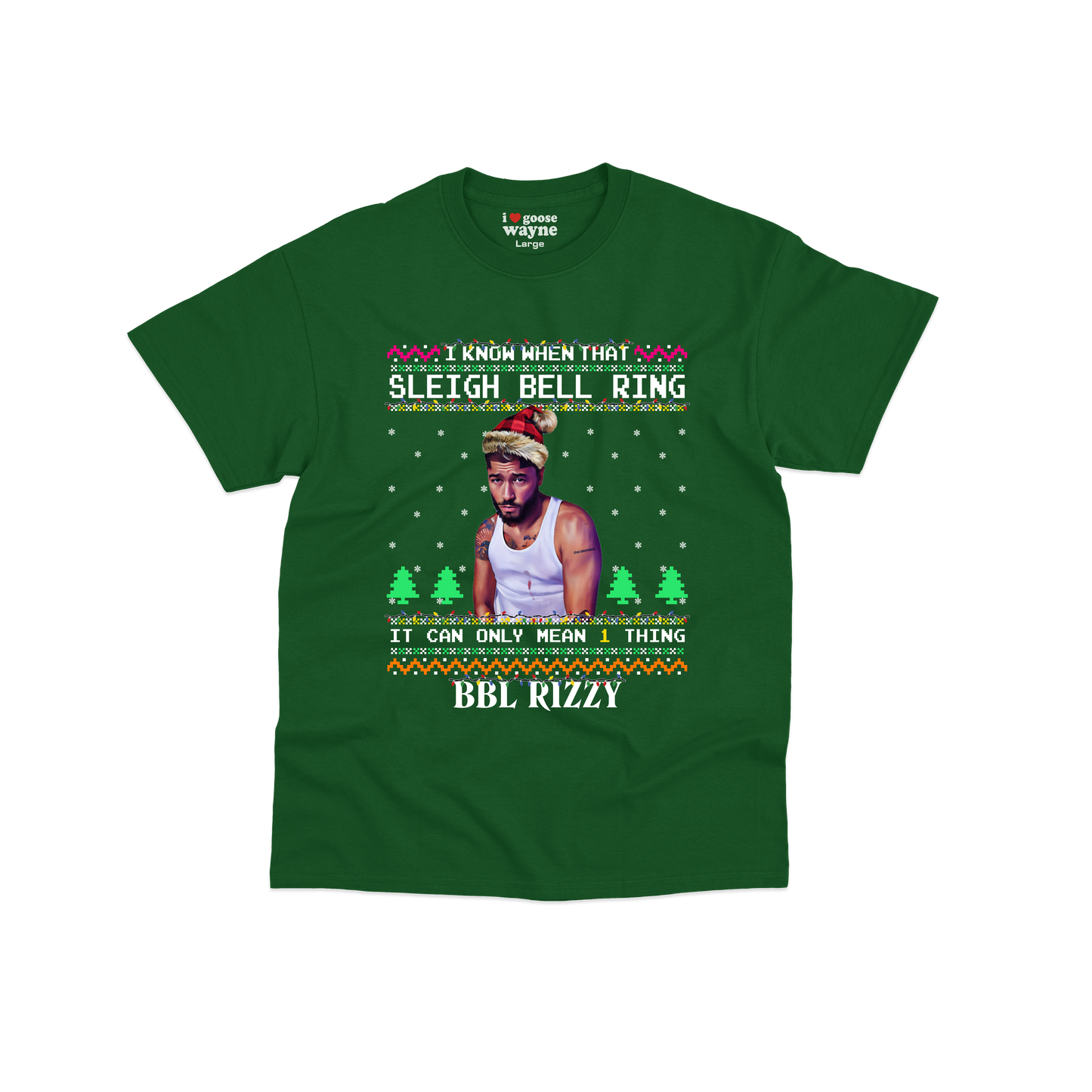 Sleigh Bell Ring "BBL Rizzy" Goose Youth Tee