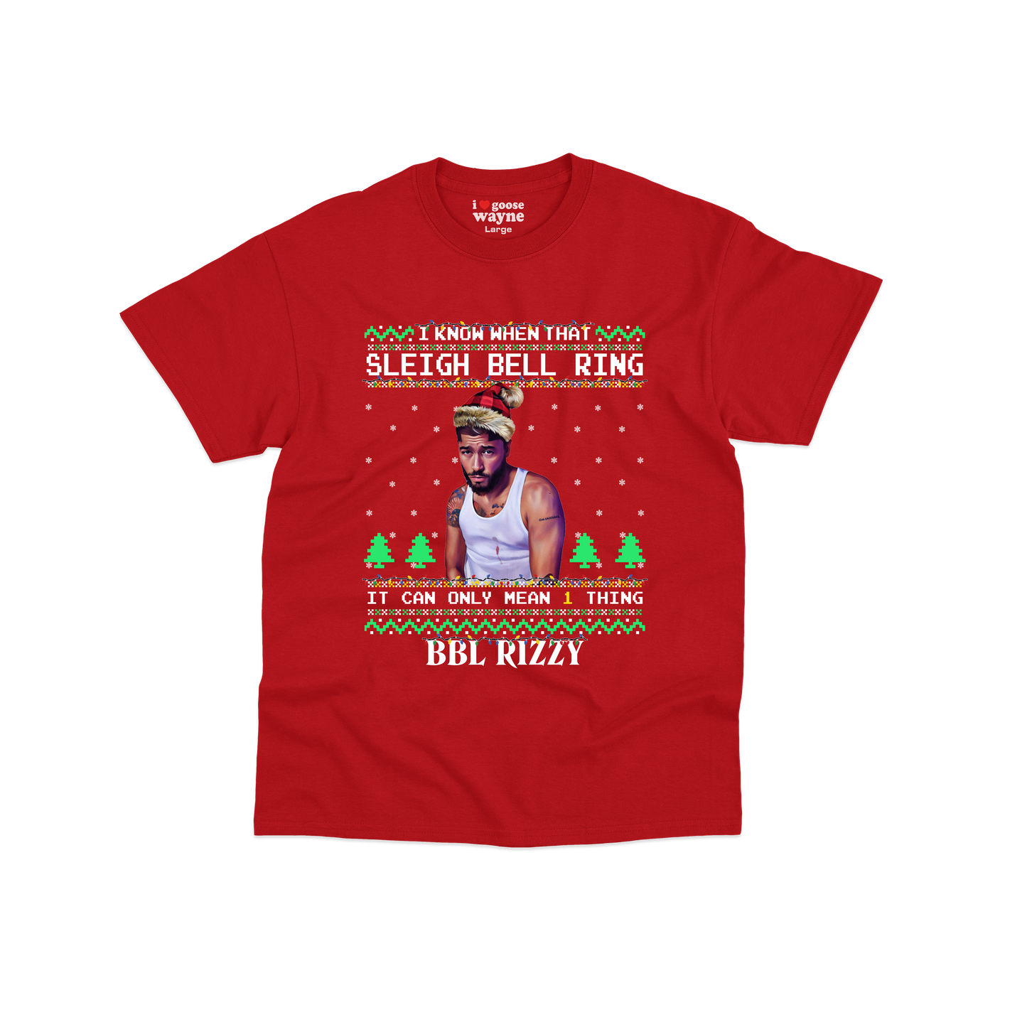 Sleigh Bell Ring "BBL Rizzy" Goose Youth Tee