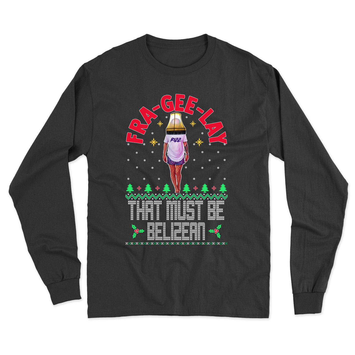 Goose "Must Be Belizean" Lamp Long Sleeve Tee