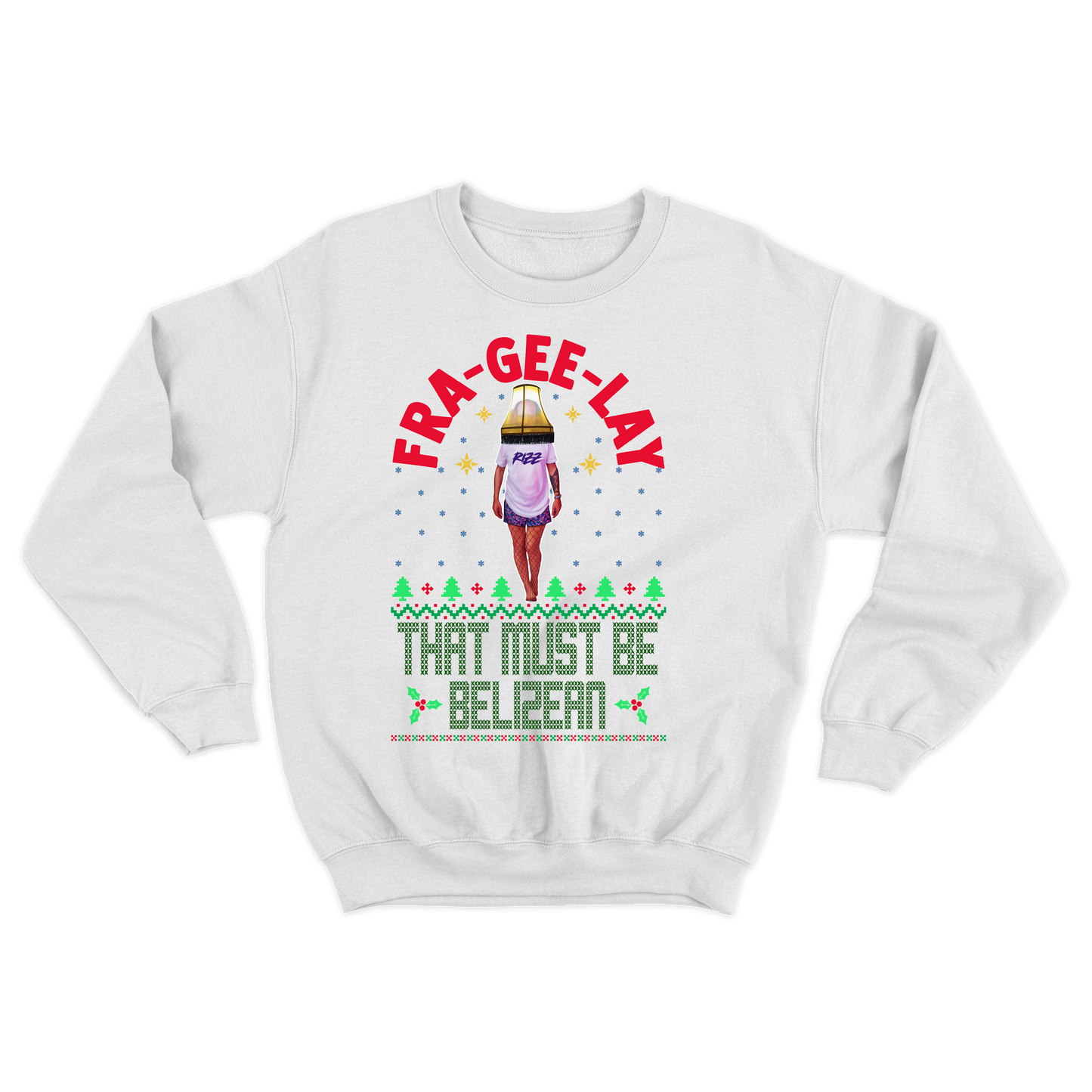 Goose "Must Be Belizean" Lamp Crewneck Sweatshirt