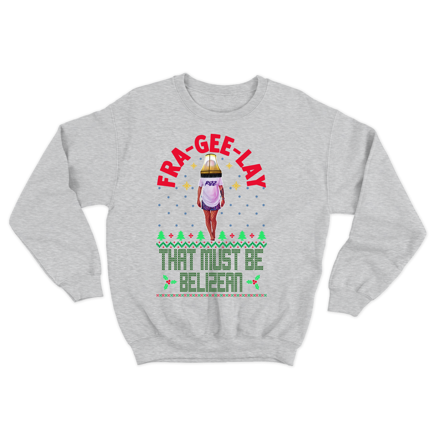 Goose "Must Be Belizean" Lamp Crewneck Sweatshirt