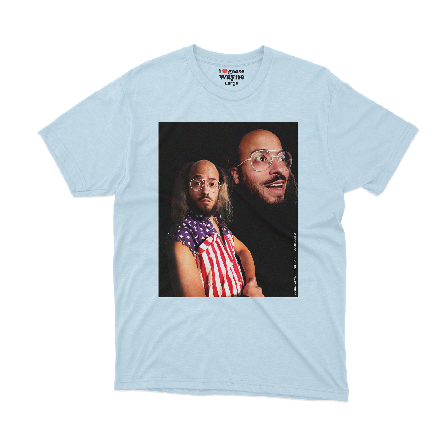 Retro Wayne Portrait Tee