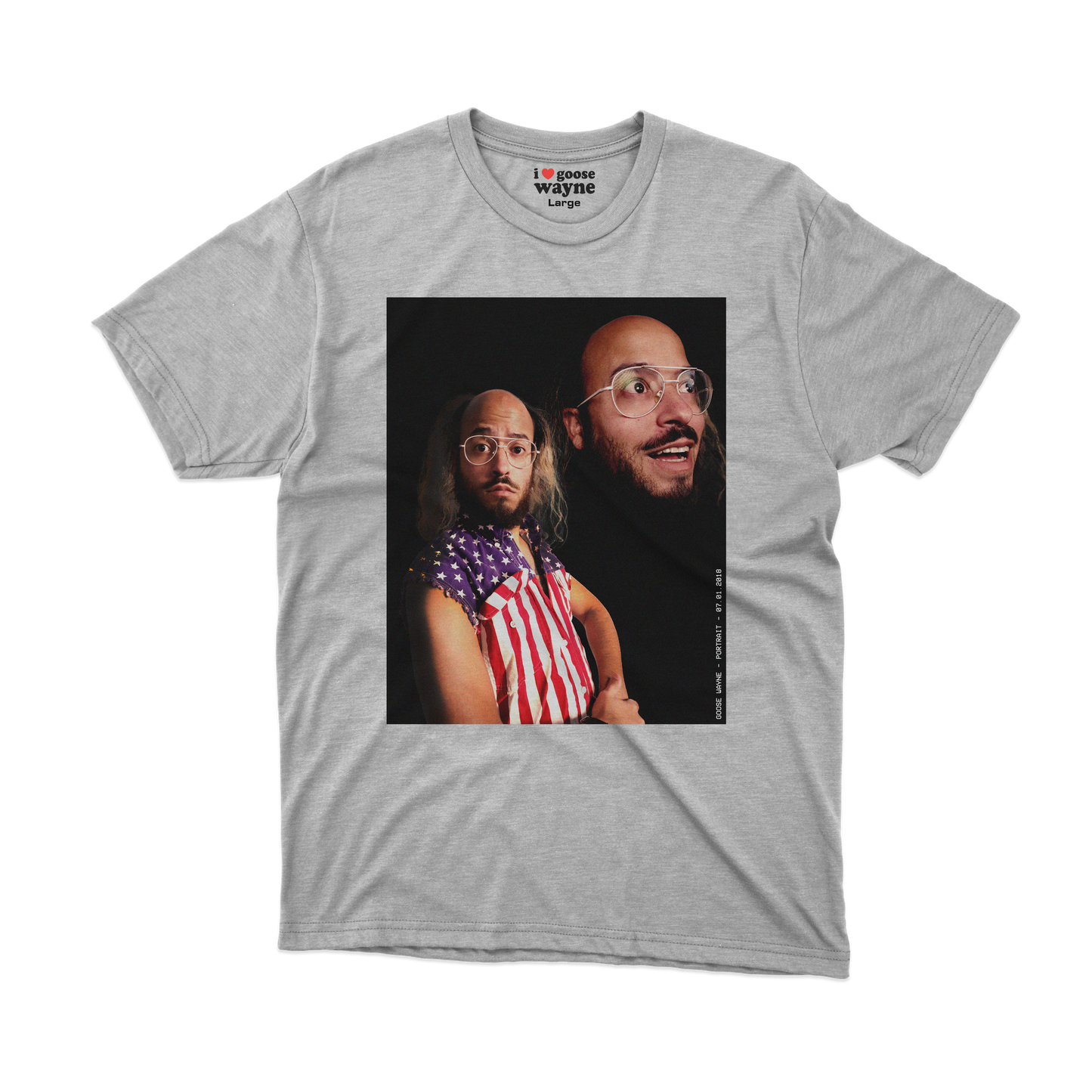 Retro Wayne Portrait Tee