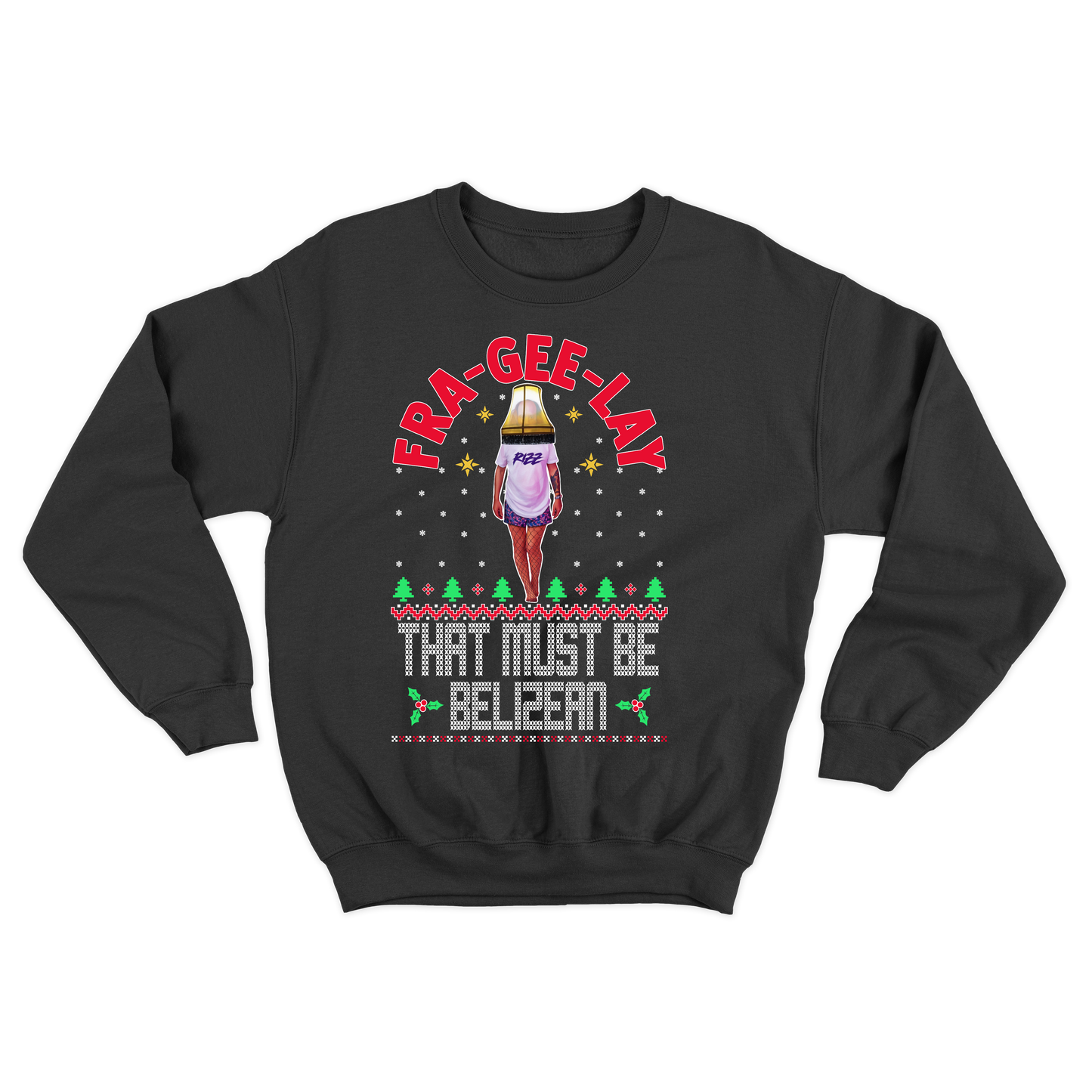 Goose "Must Be Belizean" Lamp Crewneck Sweatshirt