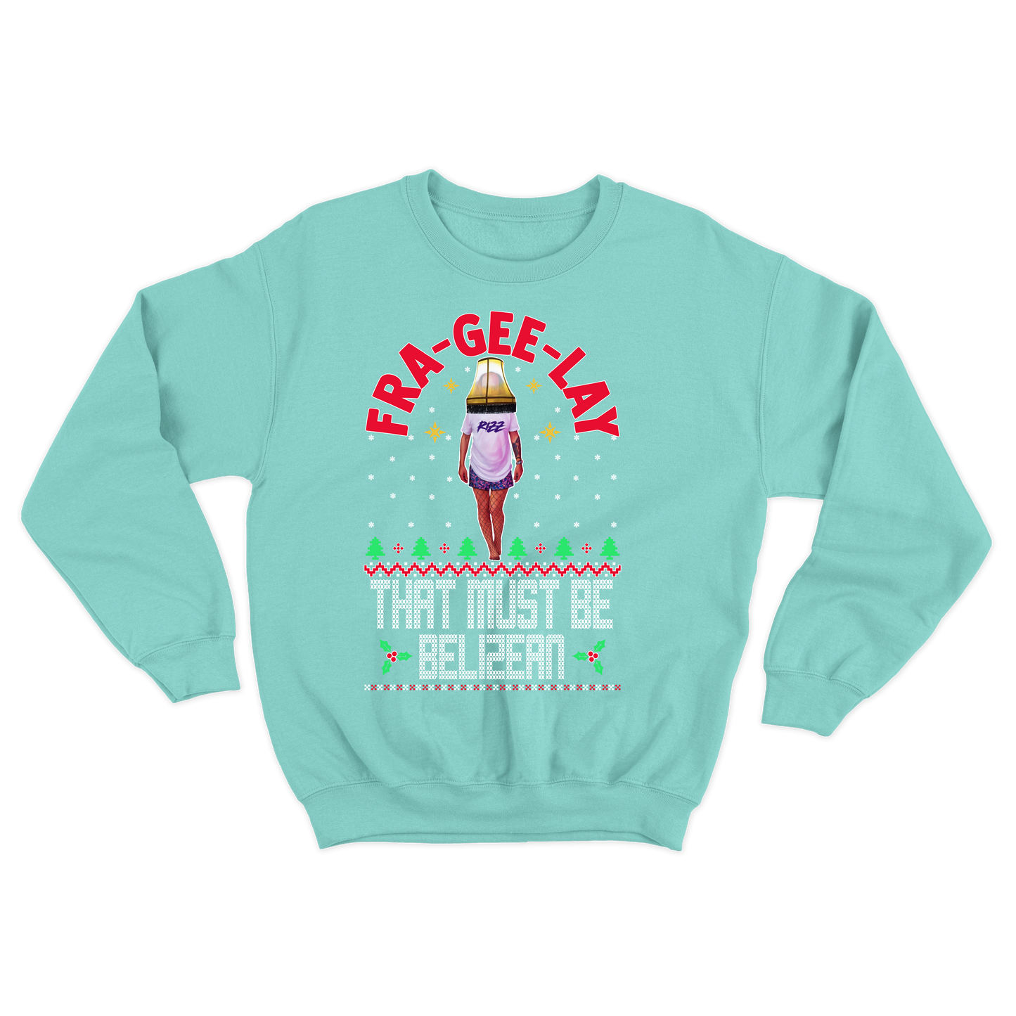 Goose "Must Be Belizean" Lamp Crewneck Sweatshirt