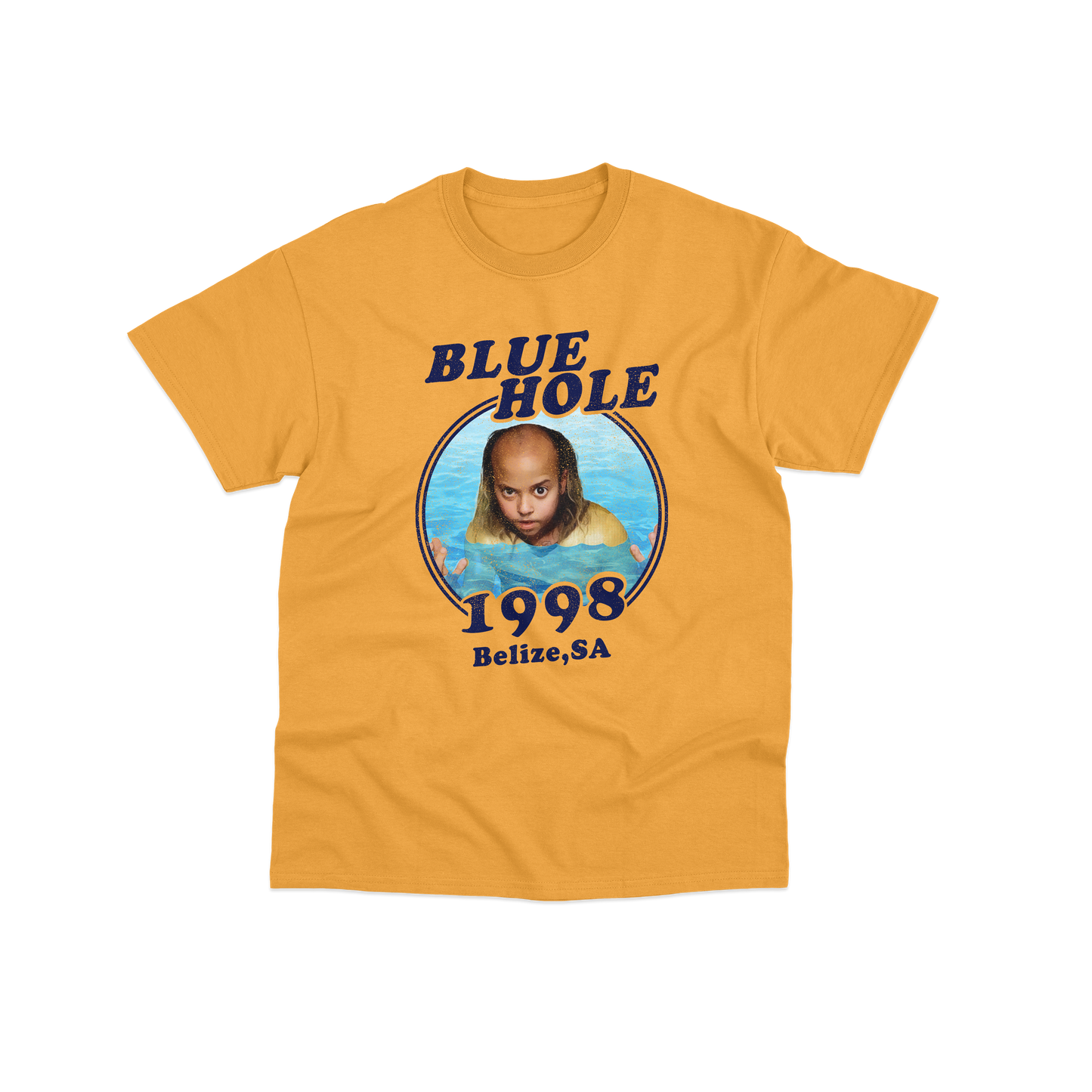 "Blue Hole" Little Goose Youth Tee