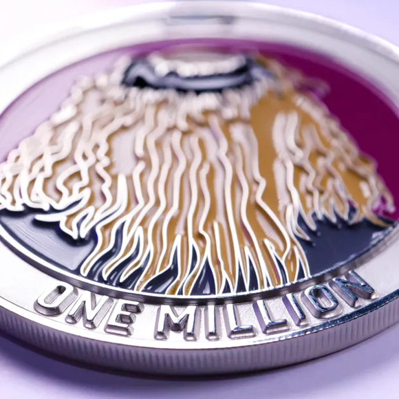 Goose Wayne 1 Million Subscribers Coin